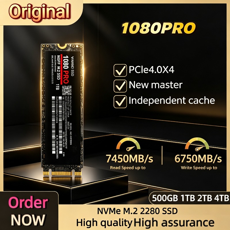 100% original 1080PRO with 1TB - M.2 Nvme 4Tb Pcie 4.0 Ssd 评论和价格