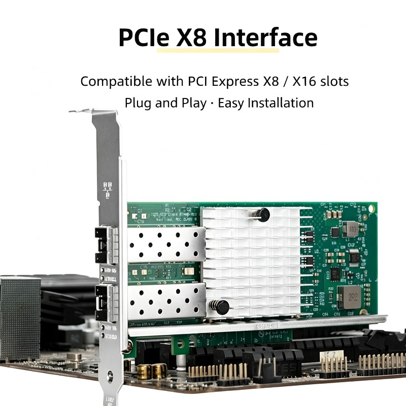 X520-DA2 82599EN 10G SFP+ Dual - 10Gb Sfp+ Pcie Network Card Dual Port 评论和价格