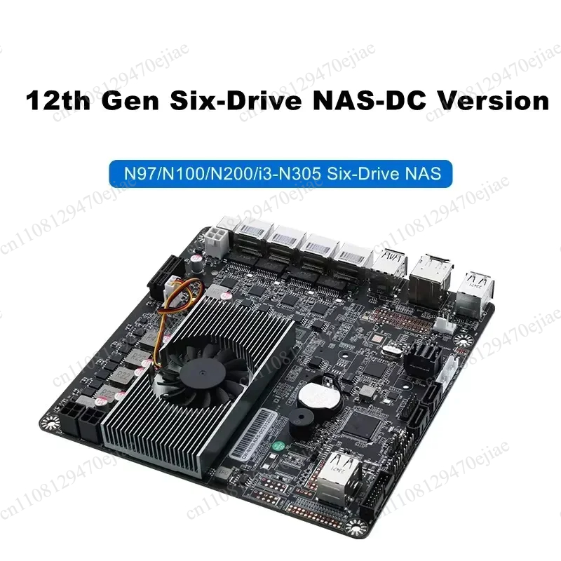 N100 6-Bay NAS Motherboard Min - Nas Motherboard N100 6 Sata 评论和价格