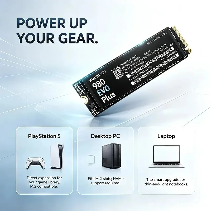 980 EVO Plus M.2 2280 NVMe PCI - M.2 Nvme 4Tb Pcie 4.0 Ssd 评论和价格